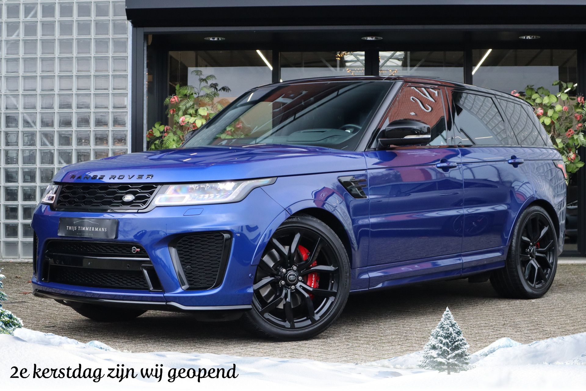 Afbeelding Land Rover Range Rover Sport P575 SVR | Carbon interieur, Meridian Audio, Adaptive Cruise Control, Zitklima, Stuurverwarming, Pano