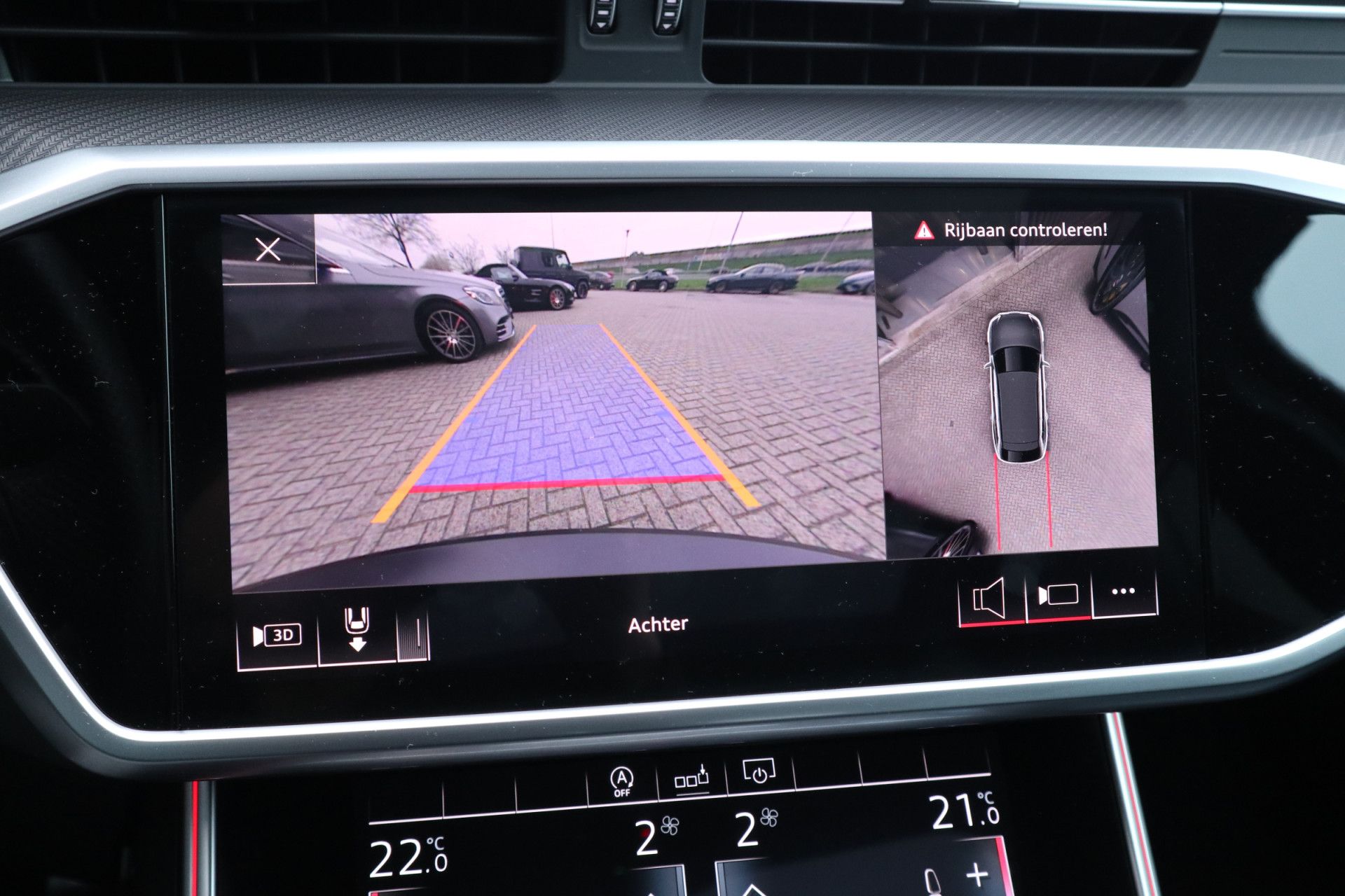 Afbeelding Audi RS6 Avant TFSI quattro | Milltek, Keramisch, Carbon in/ex, B&O, Panoramadak, Zitklima, Adaptive Cruise Control, Zonweringspakket, Wrap matblauw