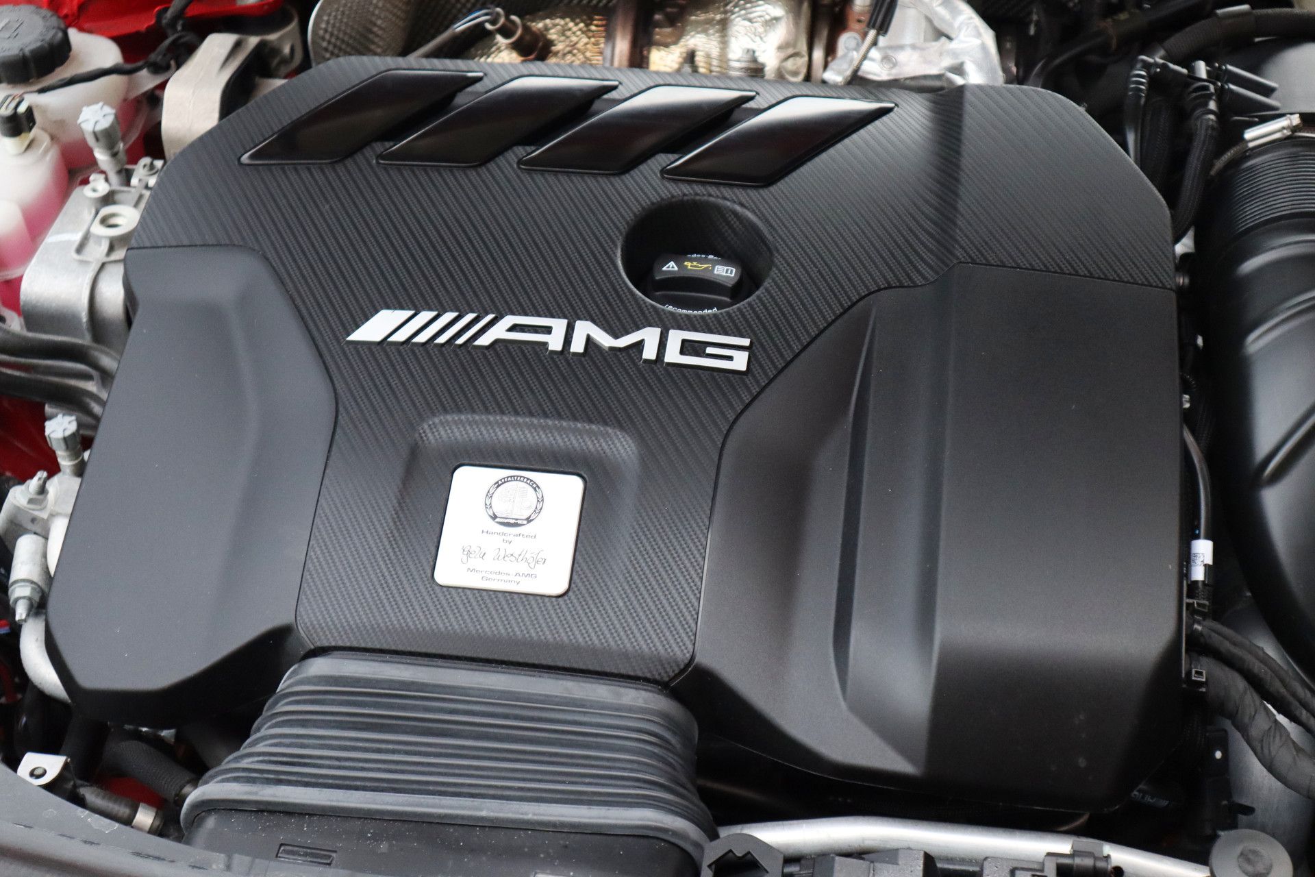 Afbeelding Mercedes-AMG A-Klasse 45 S  4MATIC+ | Akrapovic uitlaat, Perf. stoelen, Driver's Package, Aerodynamica-pakket, Pano, Rij-assistentie pakket, Memory, Stoelverwarming, Head-up display