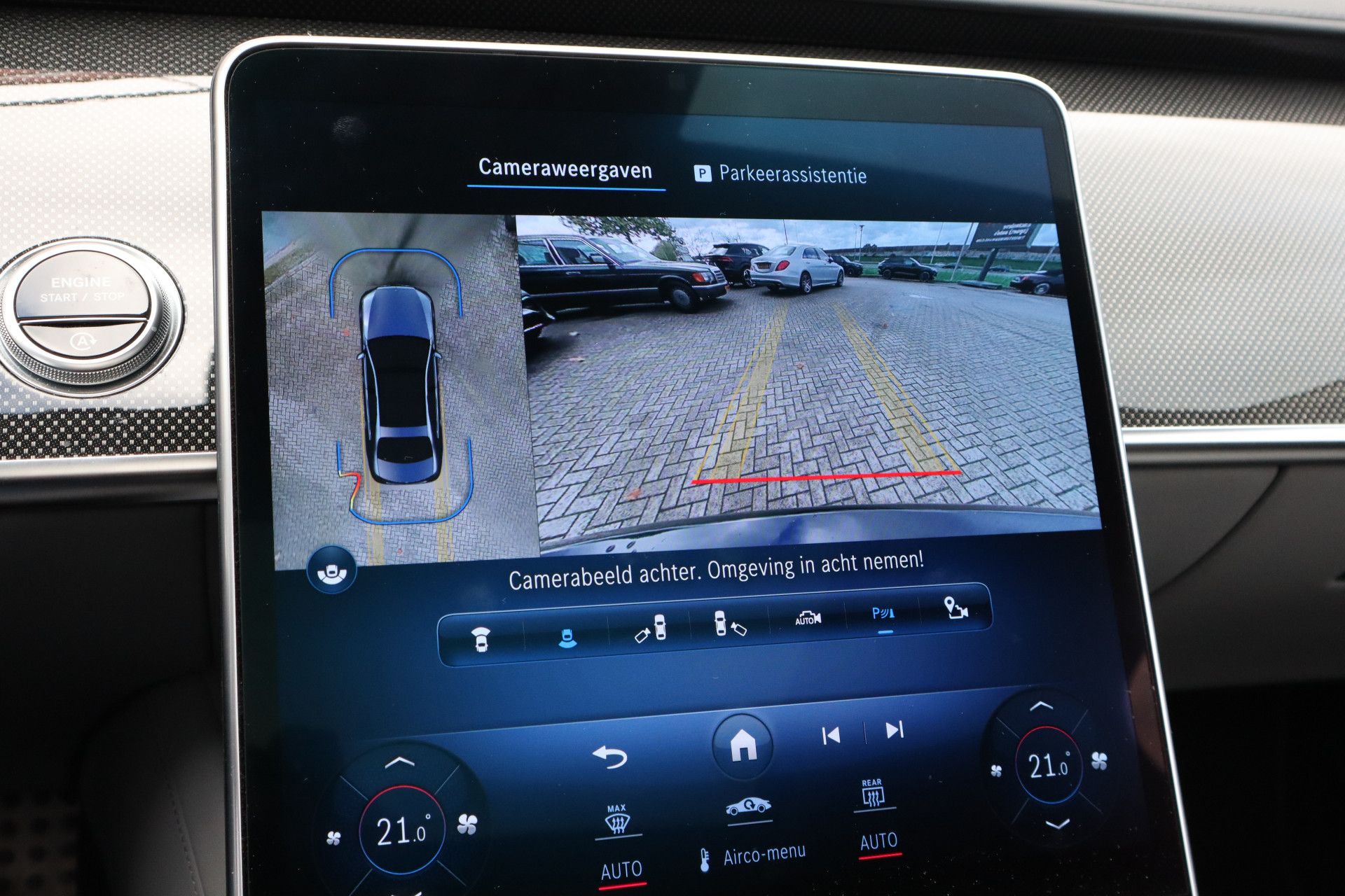 Afbeelding Mercedes-Benz S-Klasse 580 4MATIC Lang | Brabus 571pk, AMG-Line, Burmester High End 4D, Achterasbesturing, Rij-assistentie Plus pakket, Digital Light, Standkachel, Zonweringspakket, Zitklima