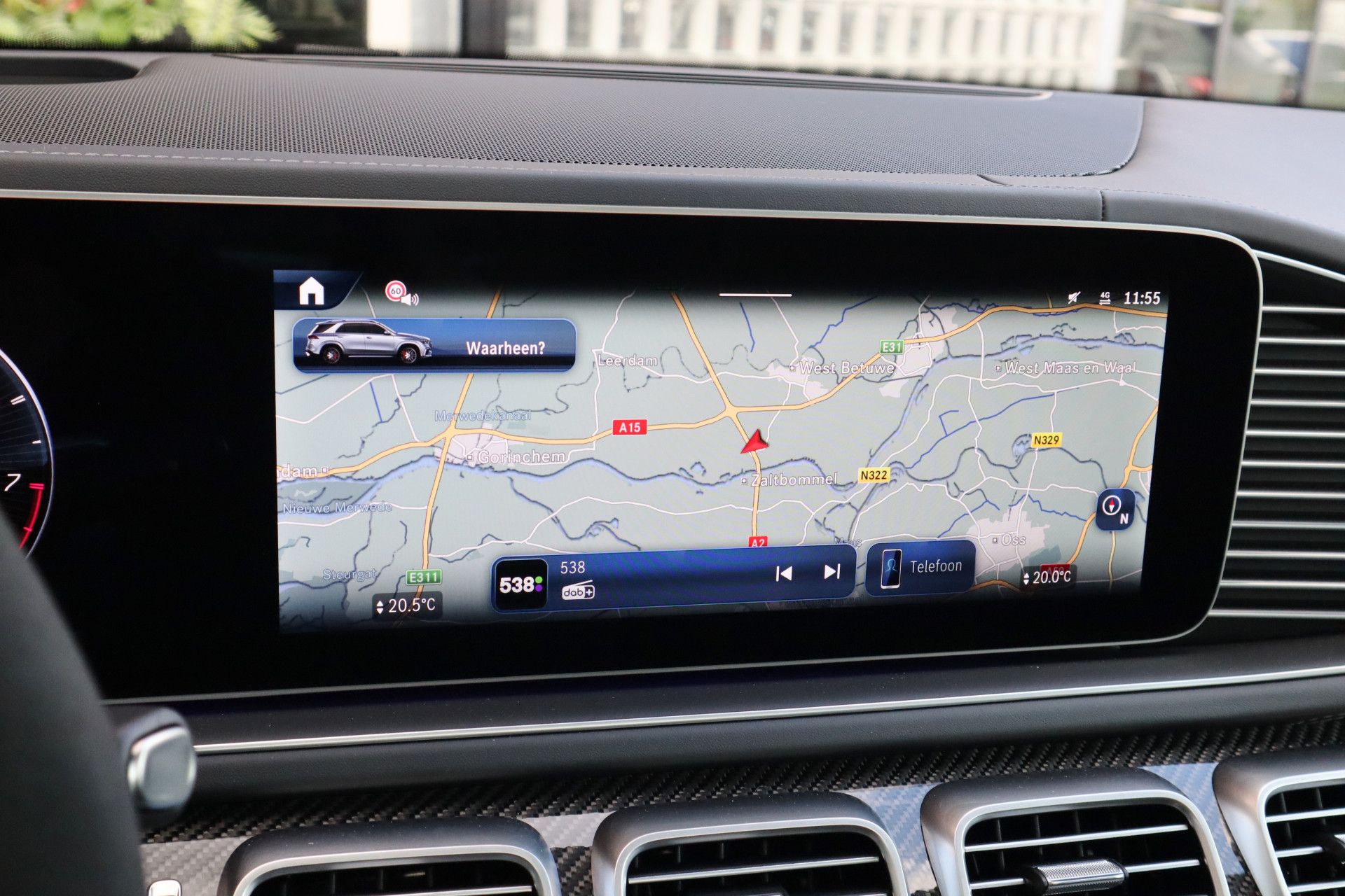 Afbeelding Mercedes-AMG GLE  63 S 4MATIC+ | BRABUS 700 + Uitlaat, BRABUS 24'' + Carbon in/ex, Massage, Leder Exclusief, Rij-ass. Plus pakket, Zitklima, Stuurverwarming, Pano, Driver's Package