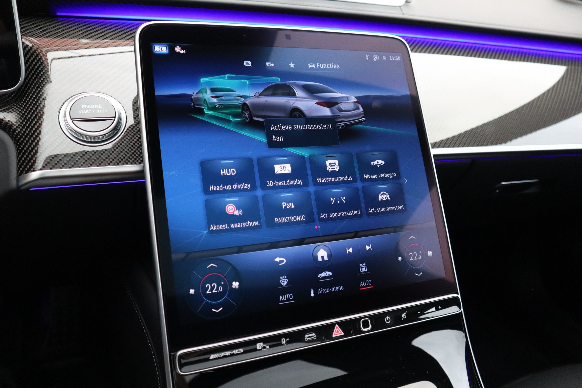 Afbeelding Mercedes-AMG S-Klasse  63 S E Performance | Keramisch, Burmester High End 4D, Carbon in/ex, Entertainment, Massage, Rij-ass. Plus pakket, Leder Exclusief, Driver's Package, Zitklima