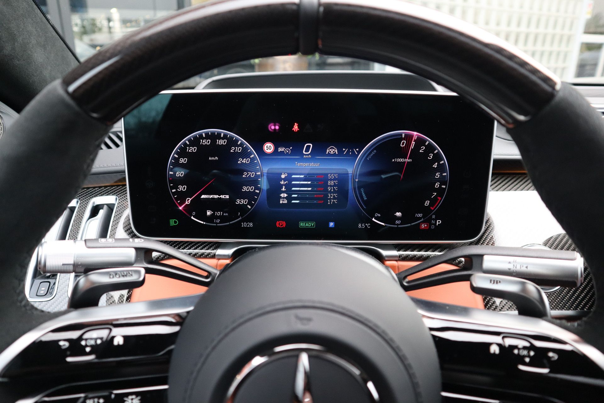 Afbeelding Mercedes-AMG S-Klasse  63 S E Performance | Keramisch, Burmester High End 4D, Carbon in/ex, Entertainment, Massage, Rij-ass. Plus pakket, Leder Exclusief, Driver's Package, Zitklima