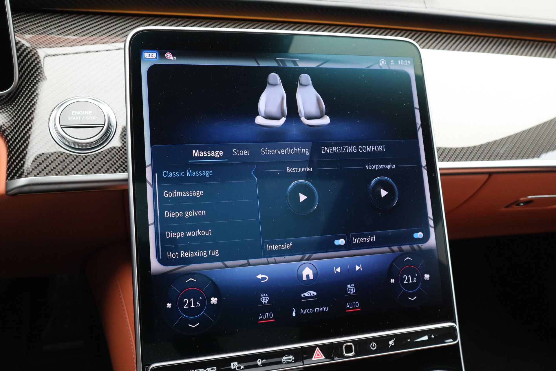 Afbeelding Mercedes-AMG S-Klasse  63 S E Performance | Keramisch, Burmester High End 4D, Carbon in/ex, Entertainment, Massage, Rij-ass. Plus pakket, Leder Exclusief, Driver's Package, Zitklima