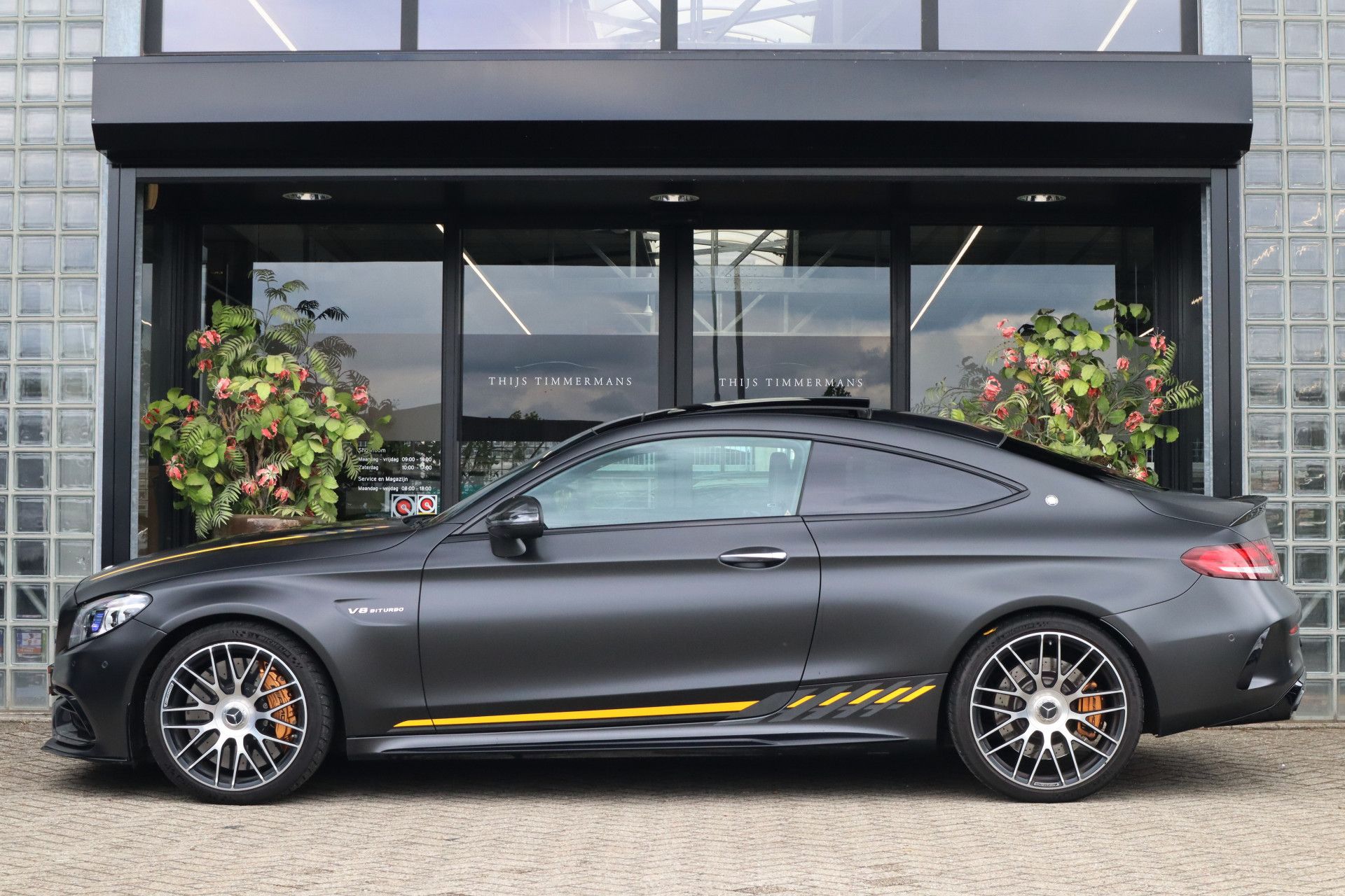 Afbeelding Mercedes-AMG C-Klasse Coupé  63 S Final Edition 1 of 499 | Keramisch, Carbon in/ex, Performance-stoelen, Rij-ass. Plus pakket, Burmester, Pano, Driver's Package