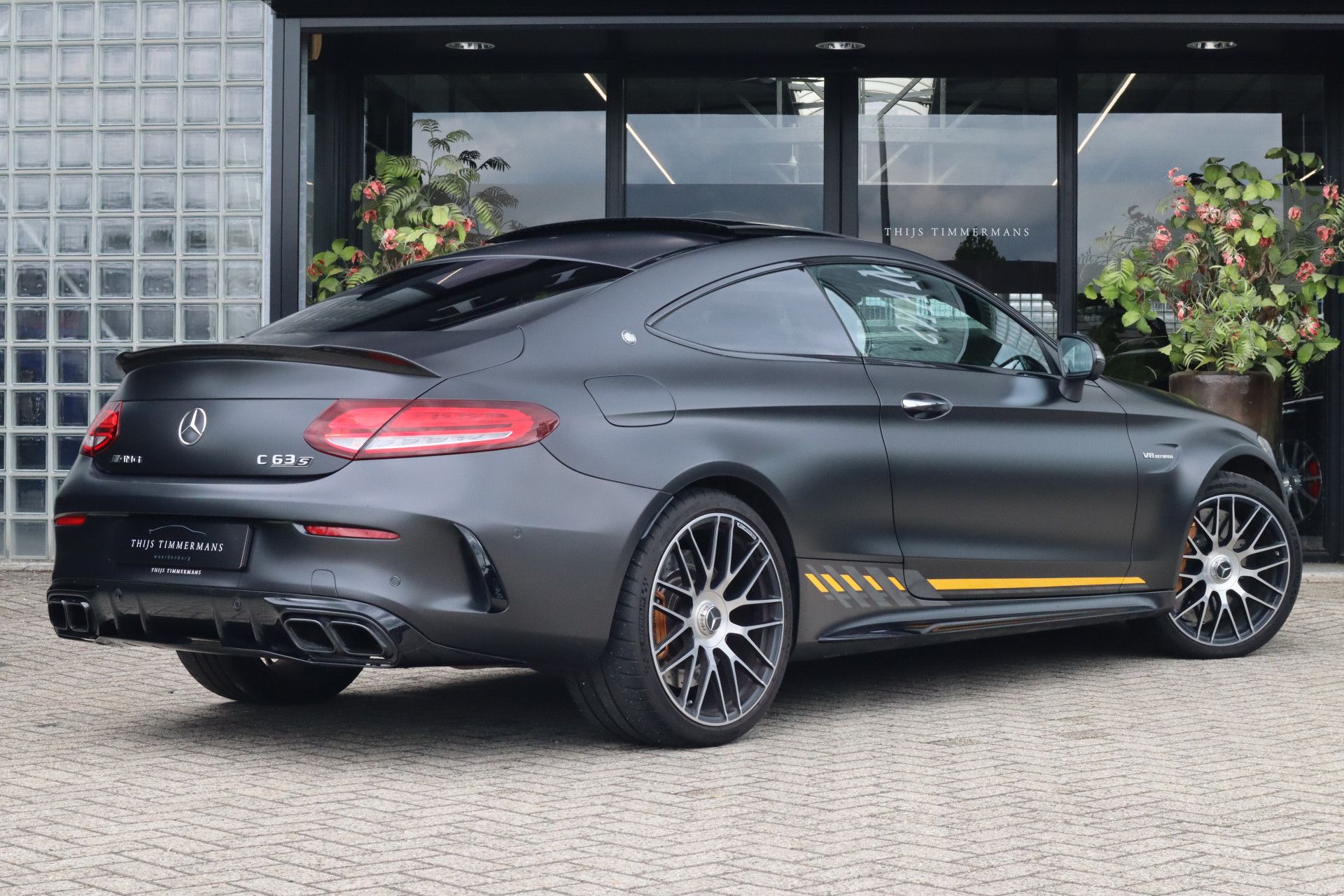 Afbeelding Mercedes-AMG C-Klasse Coupé  63 S Final Edition 1 of 499 | Keramisch, Carbon in/ex, Performance-stoelen, Rij-ass. Plus pakket, Burmester, Pano, Driver's Package