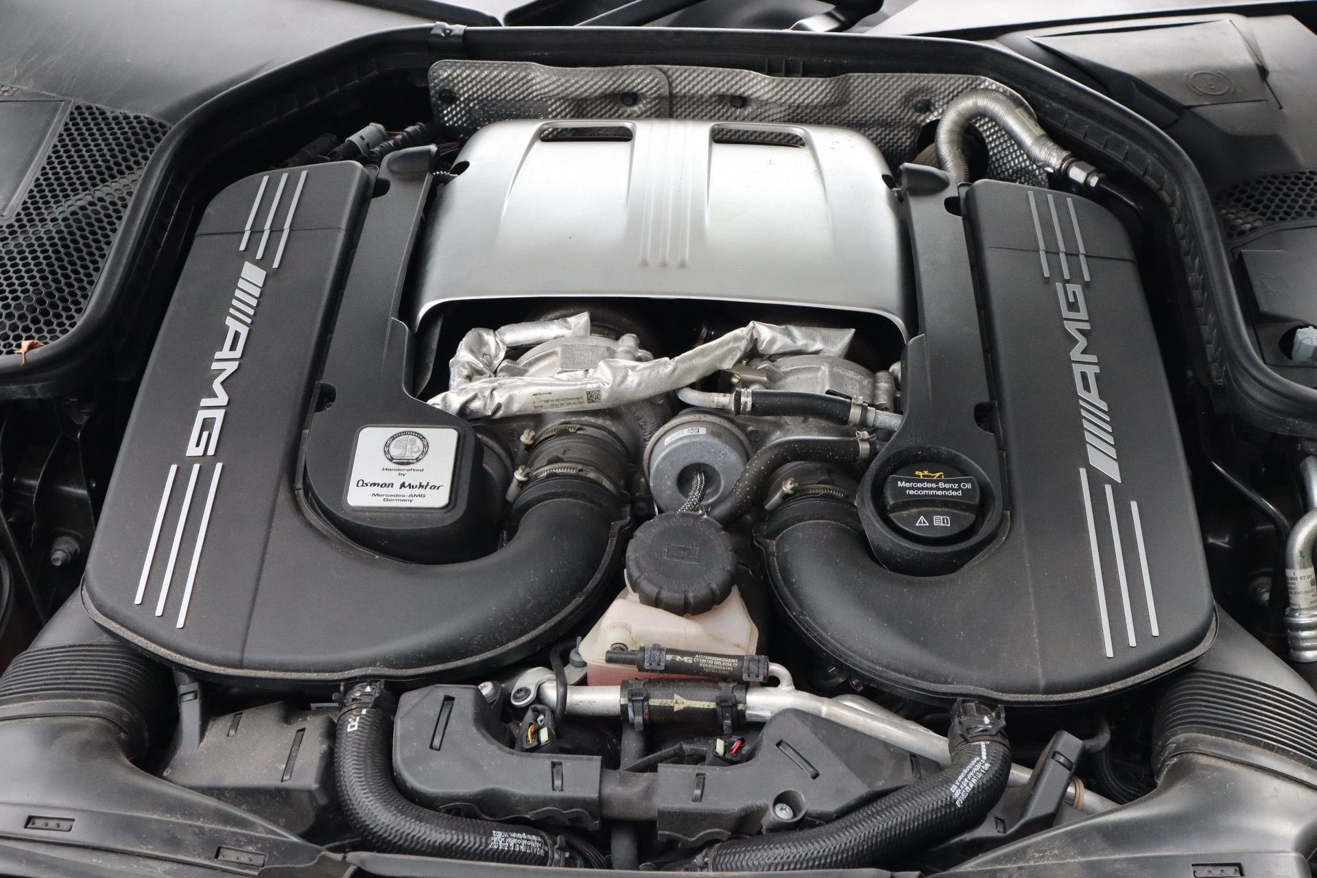 Afbeelding Mercedes-AMG C-Klasse Coupé  63 S Final Edition 1 of 499 | Keramisch, Carbon in/ex, Performance-stoelen, Rij-ass. Plus pakket, Burmester, Pano, Driver's Package