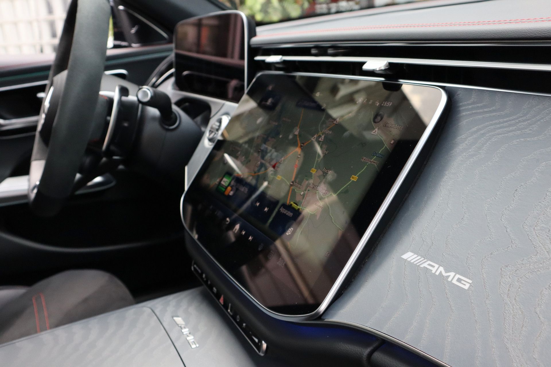 Afbeelding Mercedes-AMG E-Klasse Estate  53 Hybrid 4MATIC+ | Pano, Distronic, Apple Carplay, Trekhaak, 360 Camera, Memory, Stoelverw., Stuurverw.