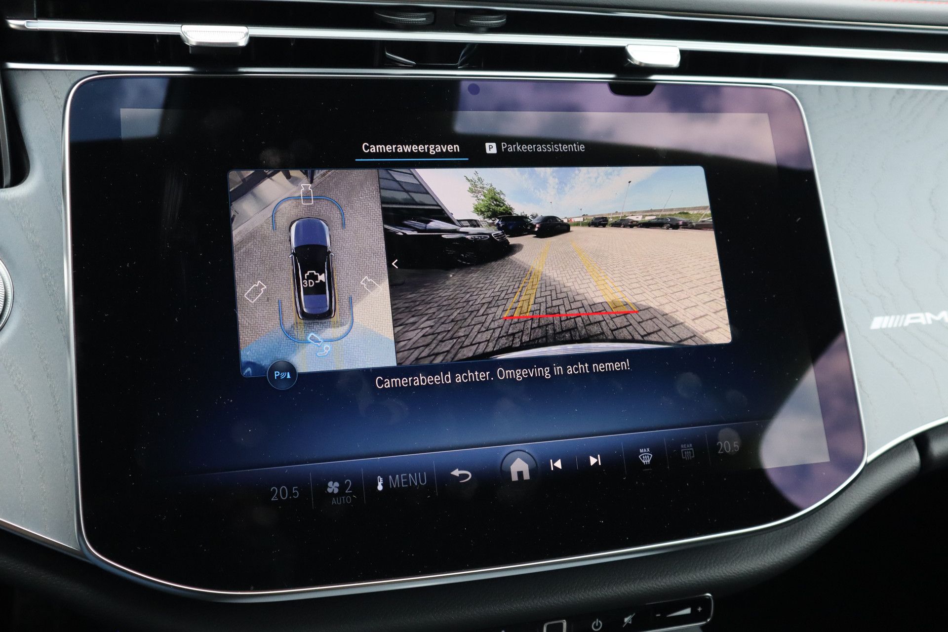 Afbeelding Mercedes-AMG E-Klasse Estate  53 Hybrid 4MATIC+ | Pano, Distronic, Apple Carplay, Trekhaak, 360 Camera, Memory, Stoelverw., Stuurverw.
