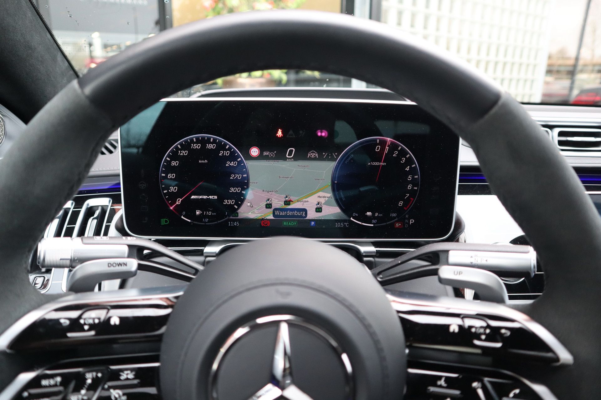 Afbeelding Mercedes-AMG S-Klasse  63 S E Performance | Burmester High End 4D, First class, Klaptafels, Massage, Pianolak flowing lines, Leder Exclusief, Zitklima, Stuurverw., Rij-ass. Plus pakket, Zonweringspakket, Warmtecomfortpakket