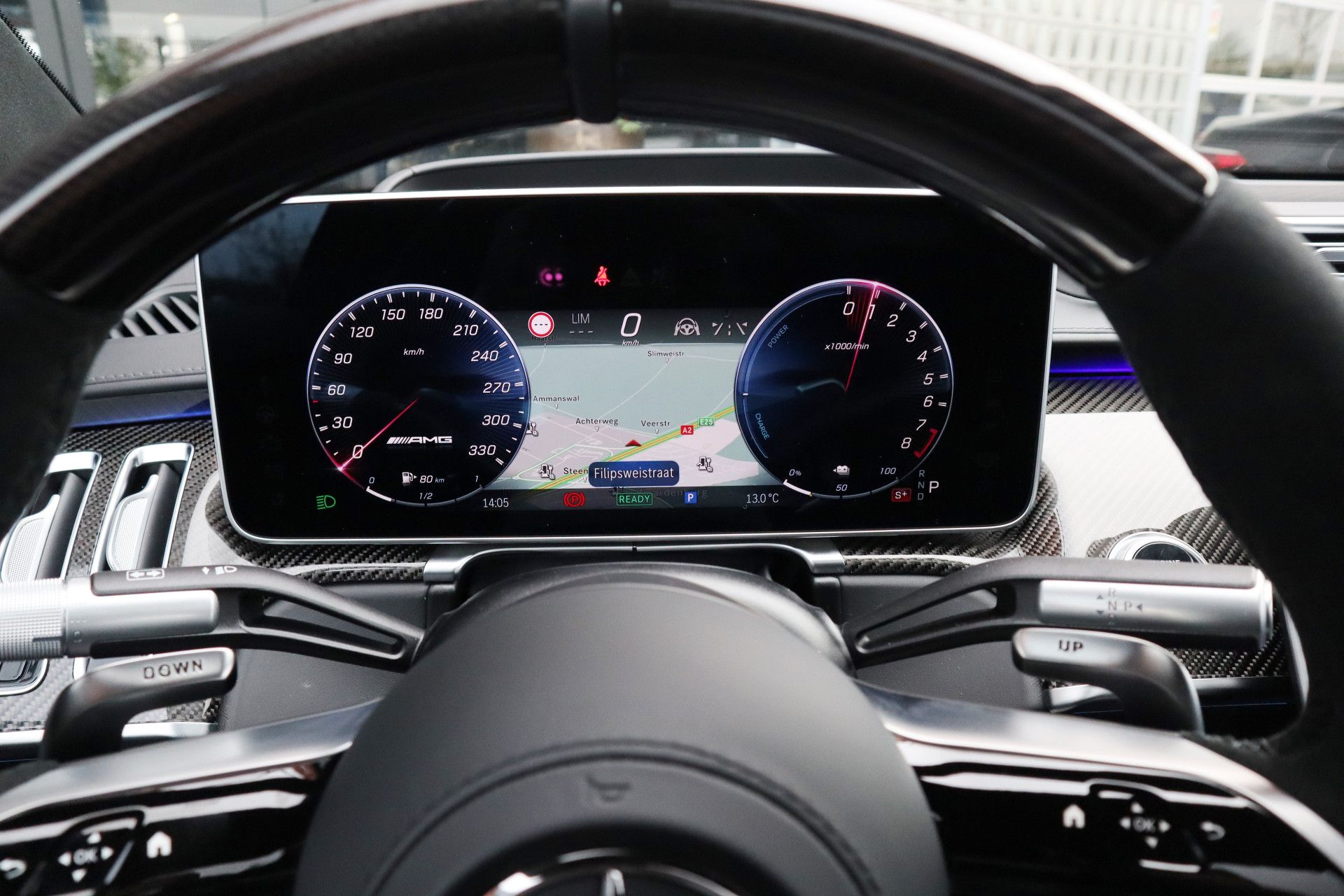 Afbeelding Mercedes-AMG S-Klasse  63 S E Performance | Keramisch, Burmester High End 4D, Carbon in/ex, Entertainment, Massage, Rij-ass. Plus pakket, Leder Exclusief, Driver's Package, Zitklima	