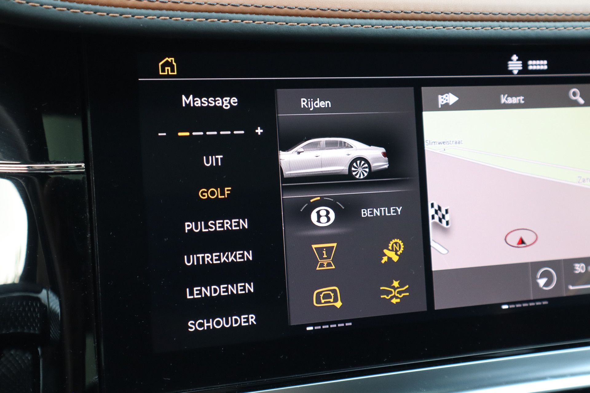 Afbeelding Bentley Flying Spur 4.0 V8 | Achterasbesturing, Massage, Nachtzicht, Pano, Zitklima, Stuurverwarming, Zonweringspakket