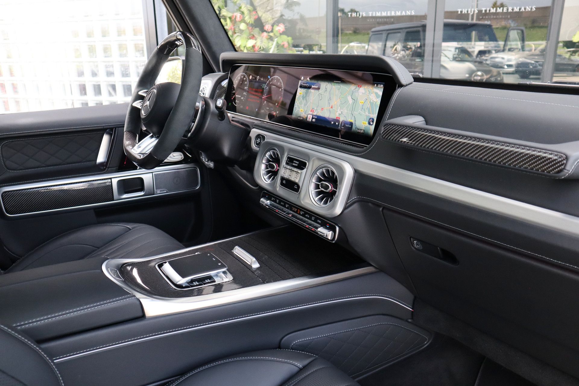 Afbeelding Mercedes-AMG G-Klasse  63 | Performance-pakket, Carbon int., Burmester 3D, Massage, Trekhaak, Keyless-go, Zitklima, Stuurverwarming