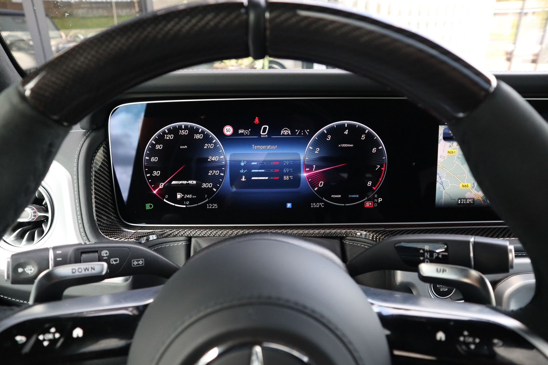 Afbeelding Mercedes-AMG G-Klasse  63 | Performance-pakket, Carbon int., Burmester 3D, Massage, Trekhaak, Keyless-go, Zitklima, Stuurverwarming