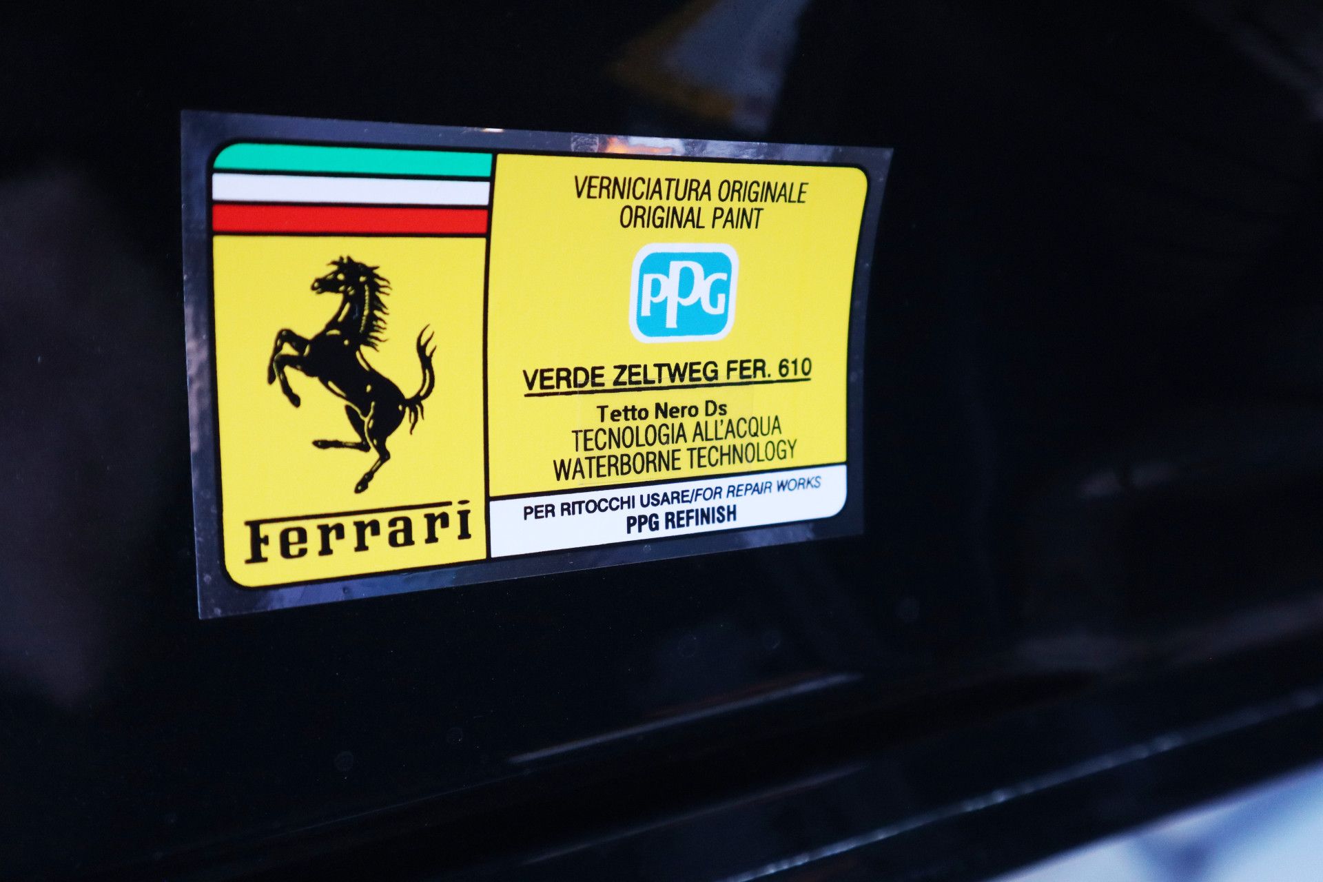 Afbeelding Ferrari 12Cilindri 6.5 V12 | Airbrushed Shields, Passenger display, Lift, Elektrisch verst. Daytona stoelen, ACC, Stoelverwarming, 360°Camera, Apple Carplay, Verde Zeltweg
