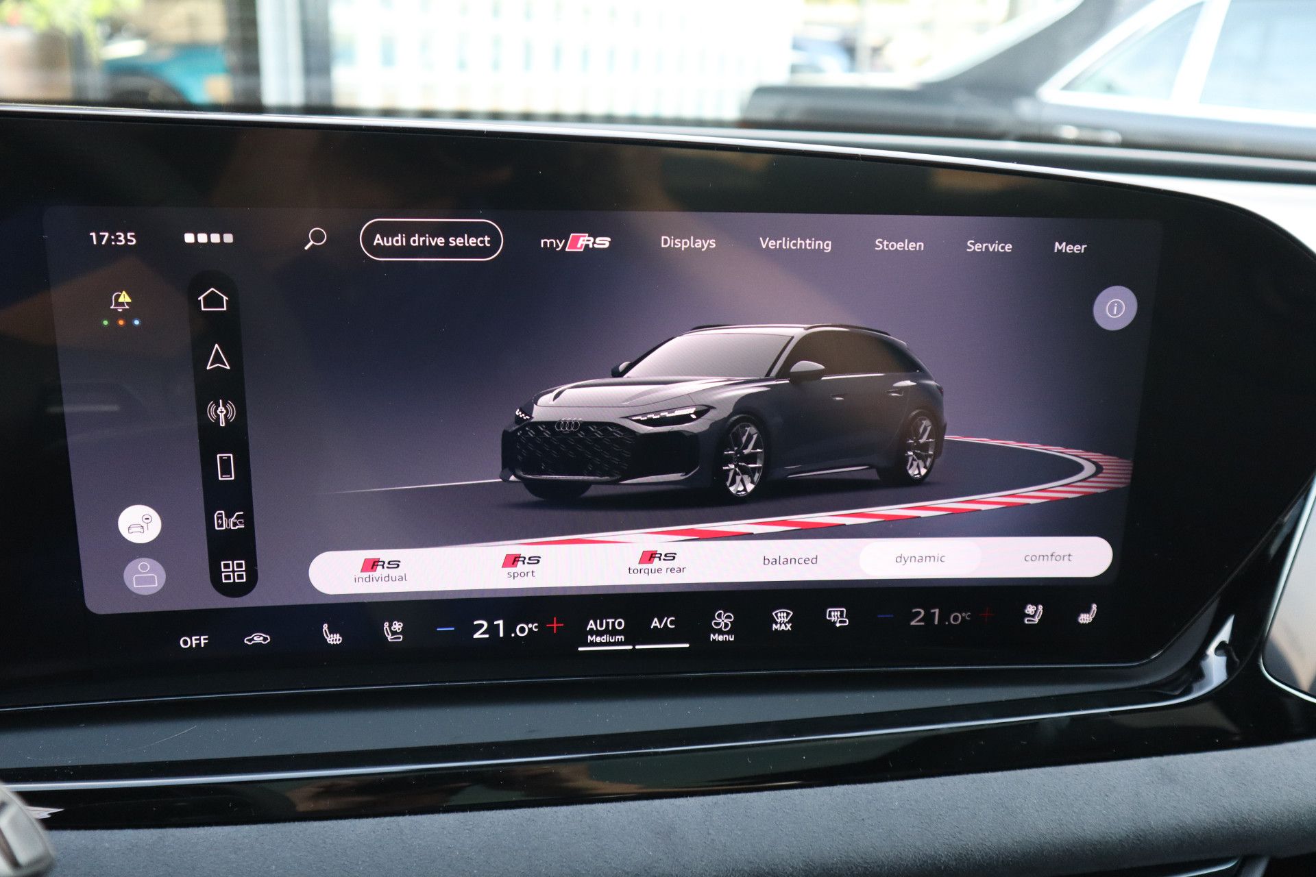 Afbeelding Audi RS5 Avant e-hybrid quattro | Keramisch, Carbon in/ex, Sport pakket, Massage, Panoramadak, Bang&Olufsen, Zonnerollo's, Trekhaak