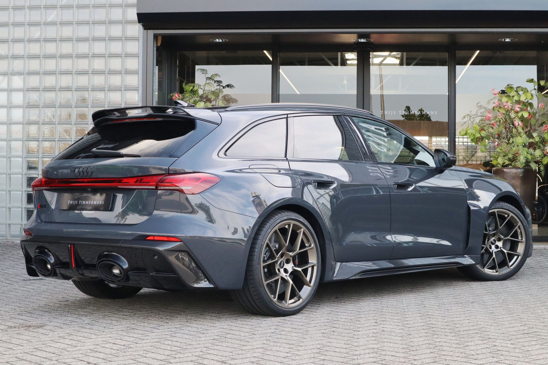 Afbeelding Audi RS5 Avant e-hybrid quattro | Keramisch, Carbon in/ex, Sport pakket, Massage, Panoramadak, Bang&Olufsen, Zonnerollo's, Trekhaak