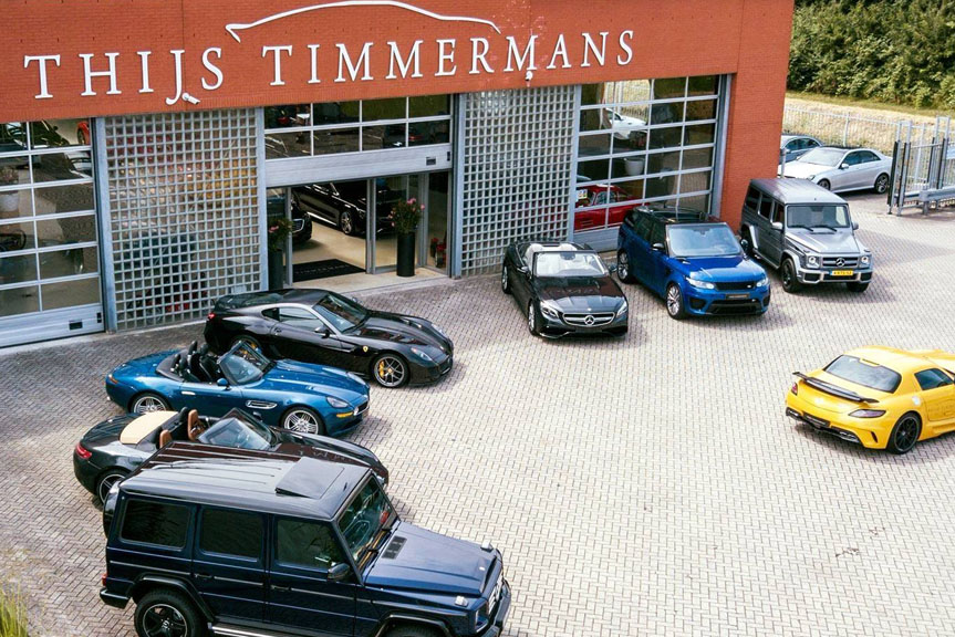 Over Thijs Timmermans Exclusieve Auto's MercedesBenz, Ferrari & more