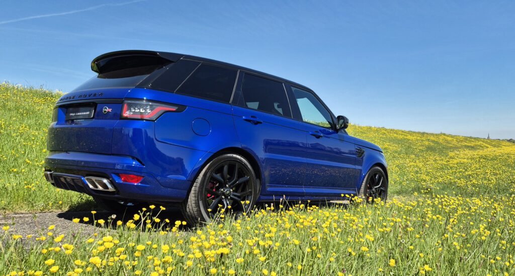 Land Rover Range Rover Sport P575 SVR bij Thijs Timmermans klaar voor 'take off'