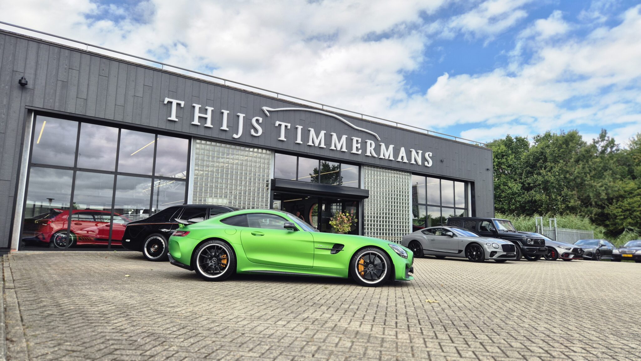 Een Mercedes-AMG bij Thijs Timmermmans